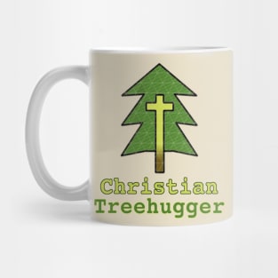 "Christian Treehugger" Gospel and Save the Planet Message Mug